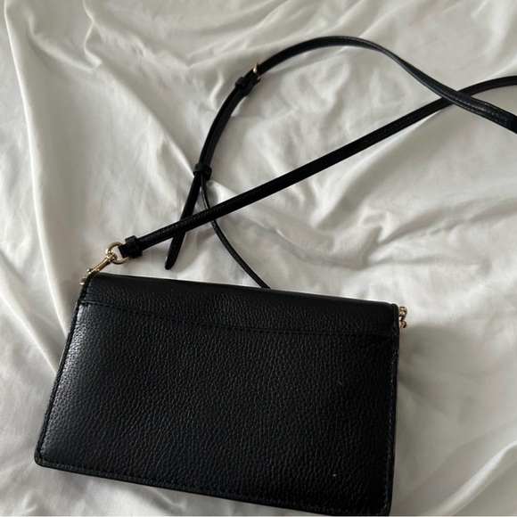 Coach Elegant Black clutch / Crossbody Bag quiet luxury leather mini bag - Picture 4 of 7
